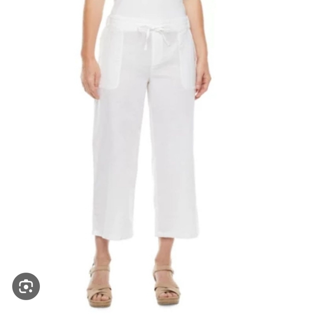 Liz Claiborne Linen Drawstring pants